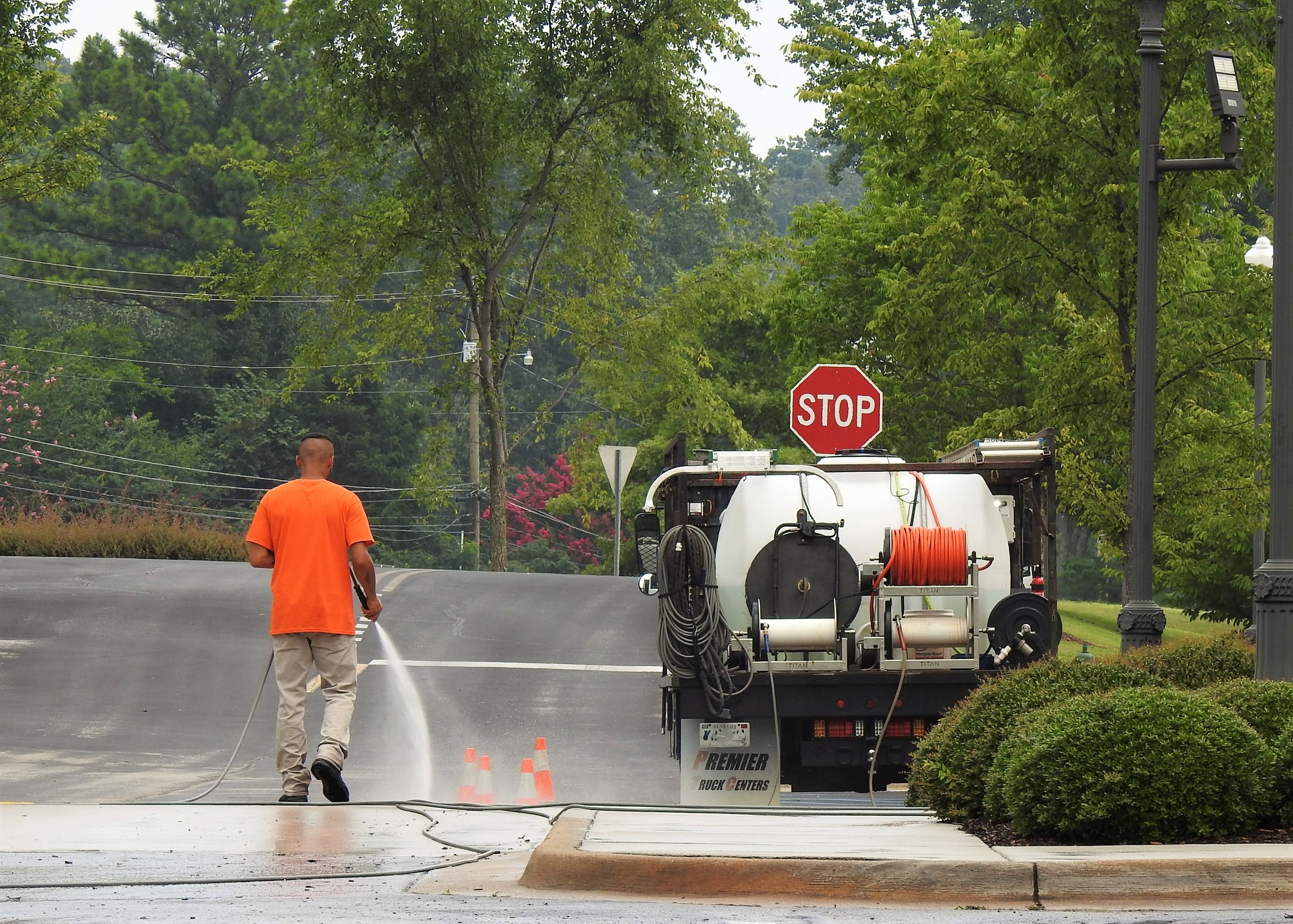 league city pressure washing